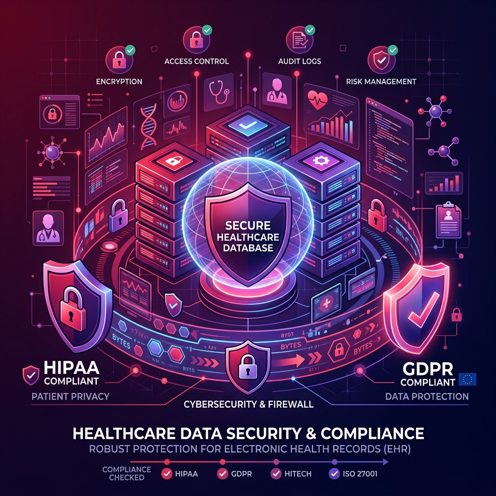 Healthcare Database Security & Architecture